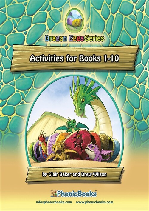 Phonic Books Dragon Eggs Activities: Photocopiable Activities Accompanying Dragon Eggs Books for Older Readers (Alternative Vowel Spellings) (Paperback)