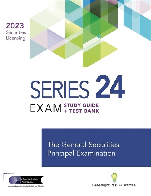 Series 24 Exam Study Guide 2023+ Test Bank (Paperback)