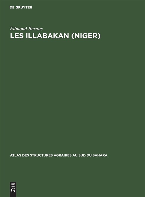 Les Illabakan (Niger) (Hardcover, Reprint 2023)