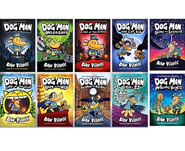 [중고] [세트] Dog Man #1~10권 세트 (Hardcover 10권)