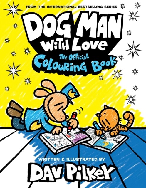 Dog Man With Love: The Official Colouring Book (Paperback)