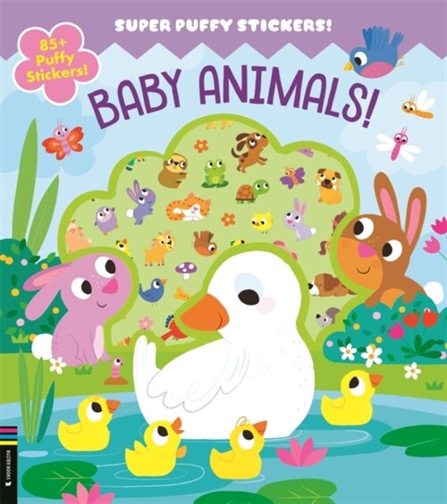 Baby Animals : 85+ Puffy Stickers (Paperback)