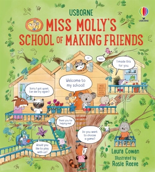 Miss Mollys School of Making Friends : A Friendship Book for Children (Hardcover)
