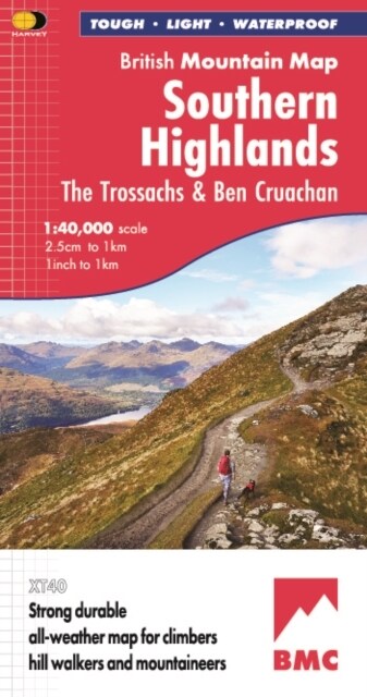 Southern Highlands : The Trossachs and Ben Cruachan (Sheet Map, folded)