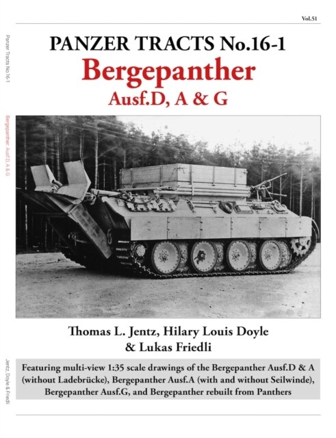 Panzer Tracts No.16-1: Bergepanther (Paperback)