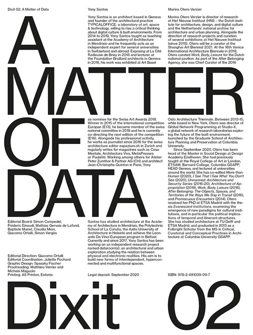 Dixit 02 - A Matter Of Data (Paperback)