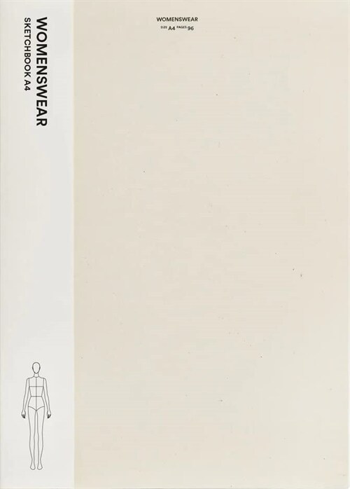 Womenswear Sketchbook A4 (Hardcover)