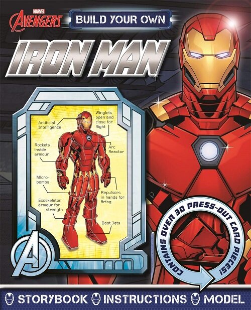 Marvel Avengers: Build Your Own Iron Man (Board Book)