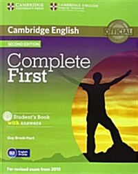 Complete First Students Book with Answers with CD-ROM (Package, 2 Revised edition)