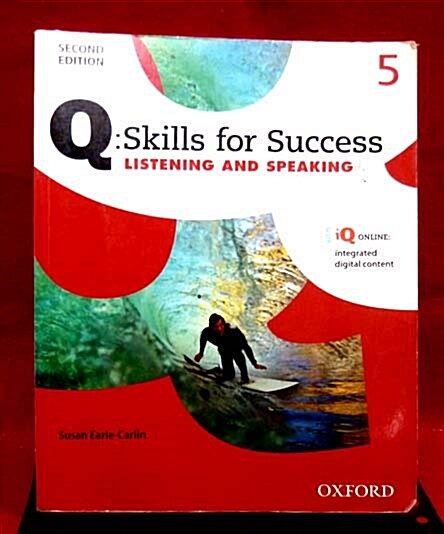 [중고] Q Skills for Success: Level 5: Listening & Speaking Student Book with IQ Online (Multiple-component retail product, 2 Revised edition)
