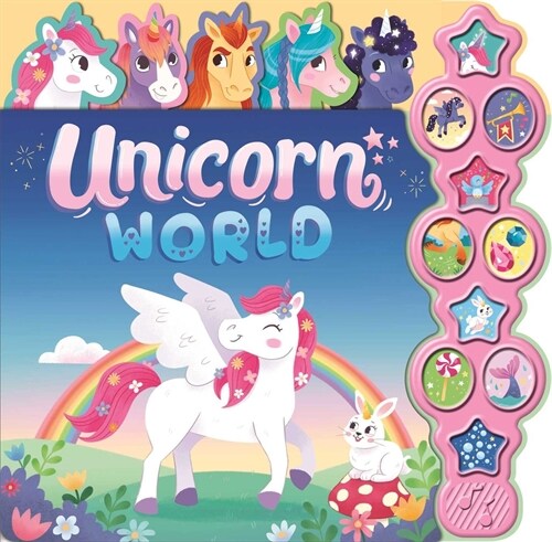 Unicorn World: Interactive Childrens Sound Book with 10 Buttons (Board Books)