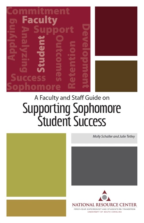 A Faculty and Staff Guide on Supporting Sophomore Student Success (Paperback)