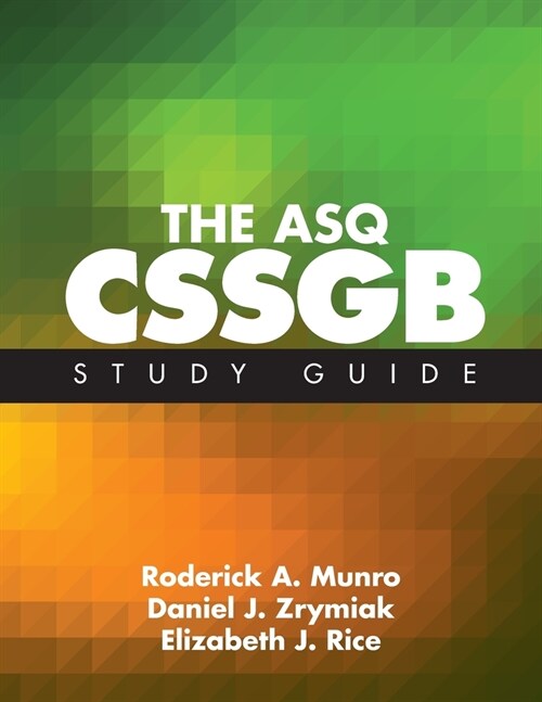 The ASQ CSSGB Study Guide (Paperback)