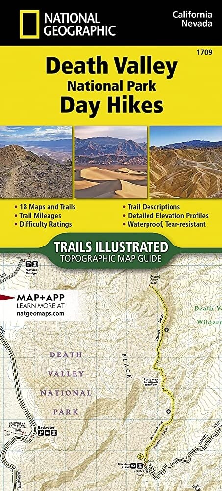 Death Valley National Park Day Hikes Map (Other, 2023)