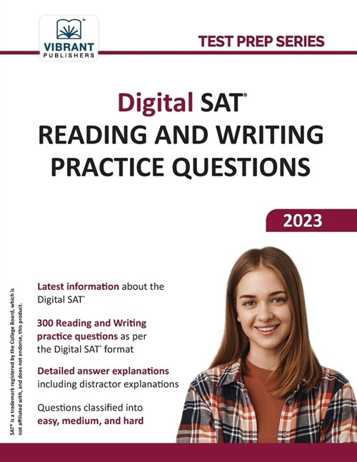 Digital SAT Reading and Writing Practice Questions (Paperback)