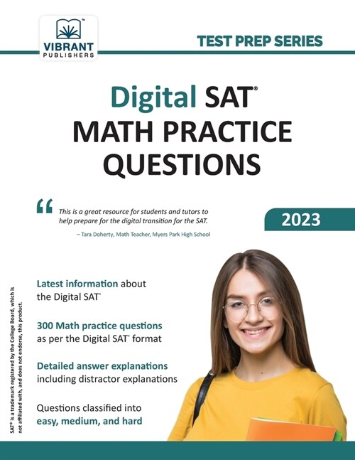 Digital SAT Math Practice Questions (Paperback)