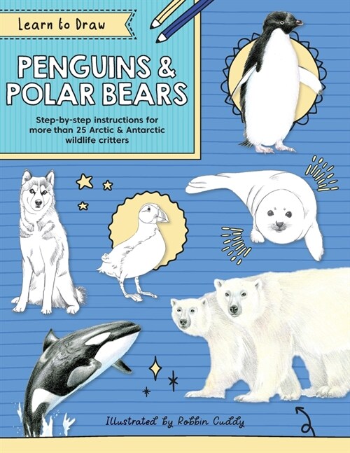 Learn to Draw: Penguins & Polar Bears - Michaels Racks (Paperback)