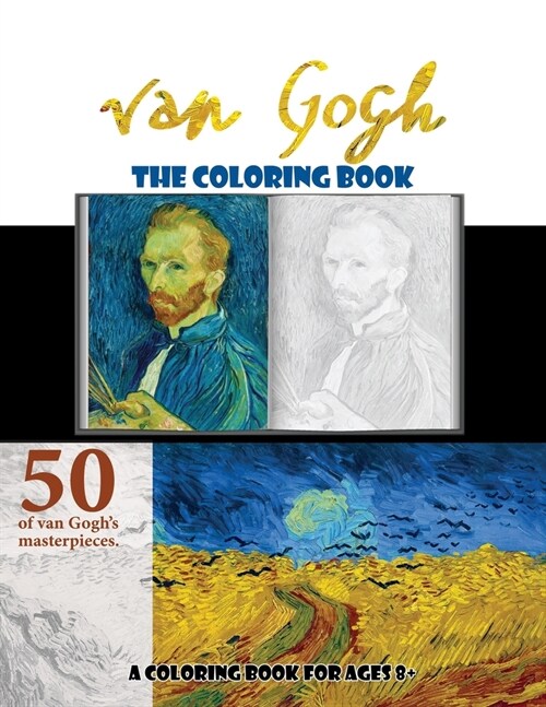 Van Gogh The Coloring Book: A Coloring Book for Ages 8+ (Paperback)