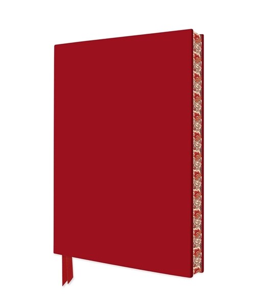 Ruby Red Artisan Notebook (Flame Tree Journals) (Notebook / Blank book)