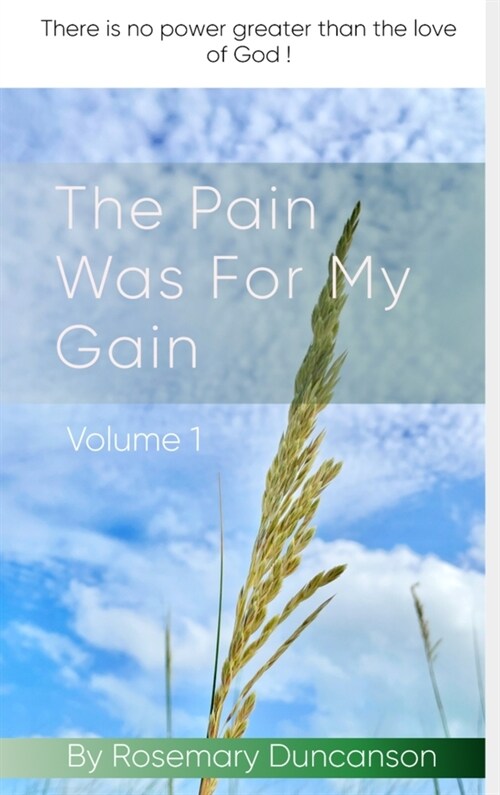 The Pain Was For My Gain (Hardcover)