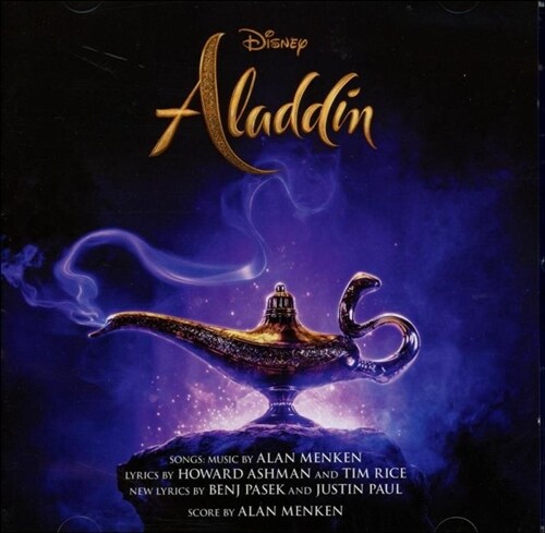 [중고] 알라딘 영화음악 (영어 버전) - (Aladdin OST by Alan Menken) : OST : 알라딘