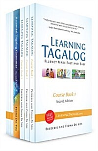 Learning Tagalog - Fluency Made Fast and Easy - Complete Course (7-Book Set) B&w + Free Audio Download (Paperback, 2)