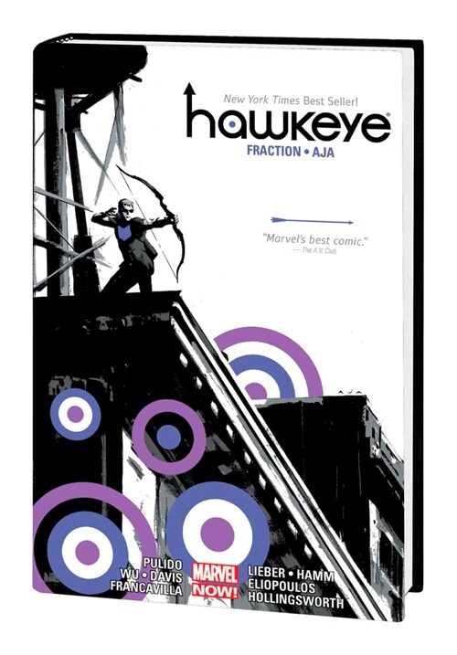 HAWKEYE BY FRACTION & AJA OMNIBUS [NEW PRINTING] (Hardcover)