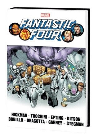 FANTASTIC FOUR BY JONATHAN HICKMAN OMNIBUS VOL. 2 [NEW PRINTING, DM ONLY] (Hardcover)