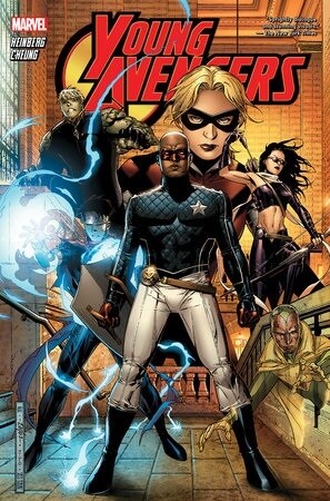 YOUNG AVENGERS BY HEINBERG & CHEUNG OMNIBUS CHEUNG PATRIOT COVER [DM ONLY] (Hardcover)