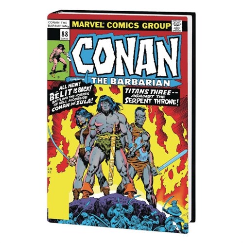 CONAN THE BARBARIAN: THE ORIGINAL MARVEL YEARS OMNIBUS VOL. 4 [DM ONLY] (Hardcover)