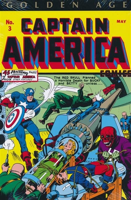 GOLDEN AGE CAPTAIN AMERICA OMNIBUS VOL. 1 [NEW PRINTING, DM ONLY] (Hardcover)