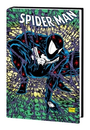 SPIDER-MAN BY TODD MCFARLANE OMNIBUS MCFARLANE BLACK COSTUME COVER [NEW PRINTING , DM ONLY] (Hardcover)