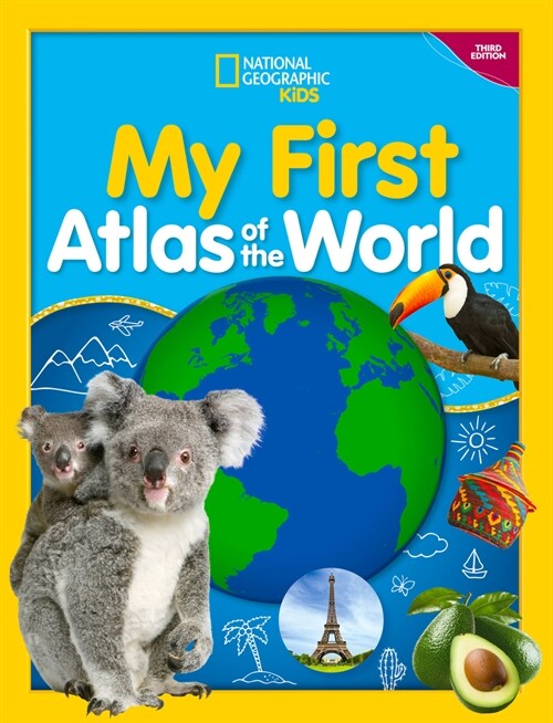 [중고] My First Atlas of the World, 3rd edition (Hardcover)