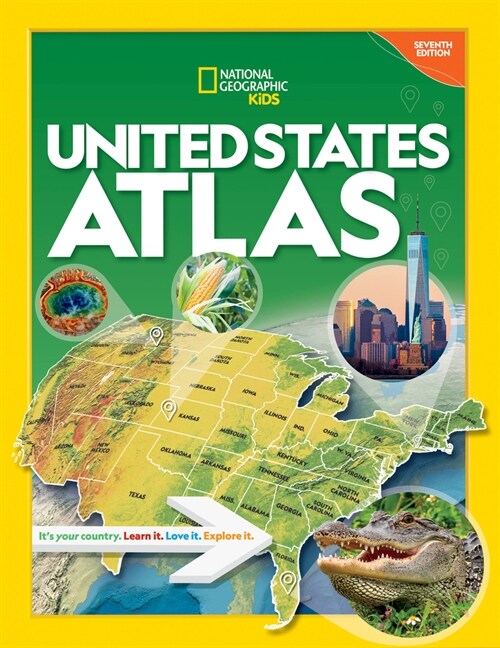 National Geographic Kids United States Atlas 7th edition (Hardcover)