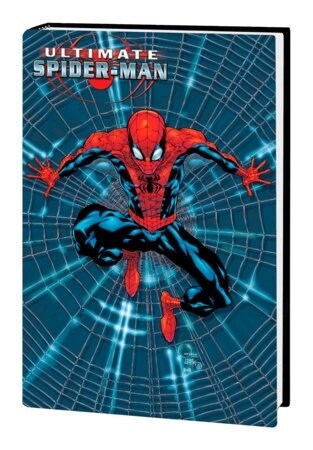 ULTIMATE SPIDER-MAN OMNIBUS VOL. 1 QUESADA PIN-UP COVER [NEW PRINTING, DM ONLY] (Hardcover)