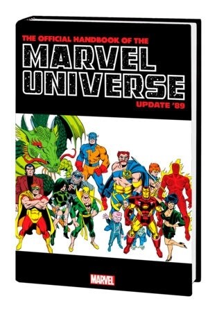 OFFICIAL HANDBOOK OF THE MARVEL UNIVERSE: UPDATE 89 OMNIBUS [DM ONLY] (Hardcover)