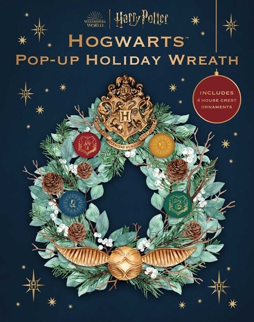 Harry Potter: Hogwarts Pop-Up Holiday Wreath (Hardcover)