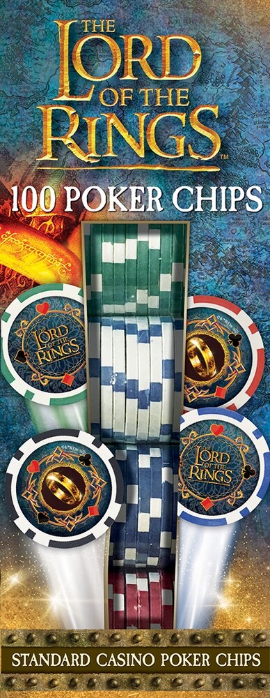 Lord of the Rings - Poker Chips 100pc (Board Games)