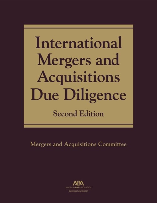 International M&A Due Diligence, Second Edition (Paperback)