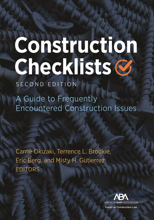 Construction Checklists, Second Edition: A Guide to Frequently Encountered Construction Issues (Paperback)