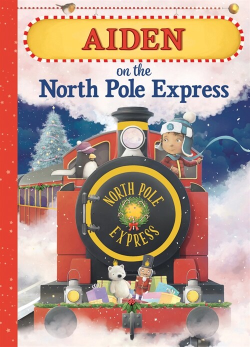 Aiden on the North Pole Express (Hardcover)