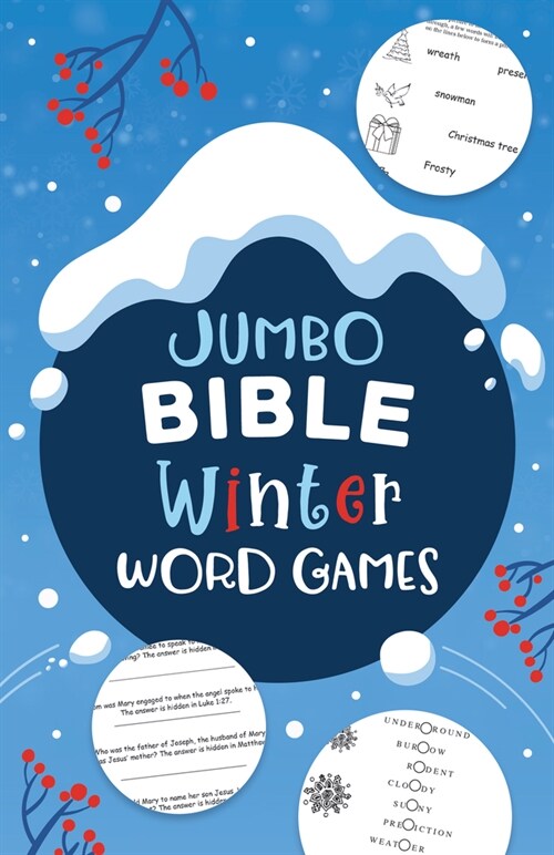 Jumbo Bible Winter Word Games (Paperback)