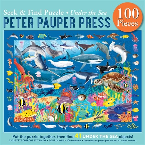 Under the Sea Seek & Find 100-Piece Jigsaw Puzzle (Other)