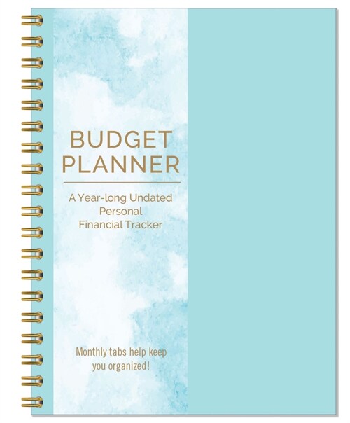 Budget Planner (a Monthly Money Tracker for One Year) (Spiral)