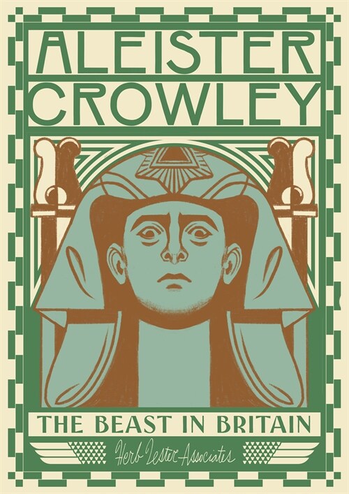 Aleister Crowley: The Beast In Britain (Sheet Map)