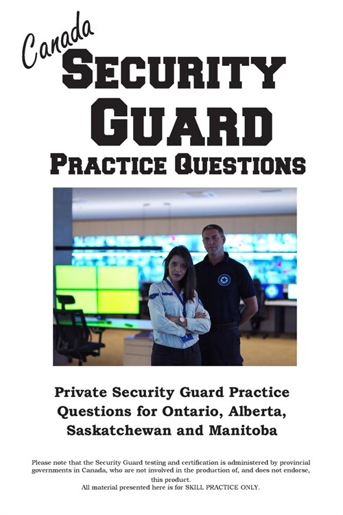 Canada Security Guard Practice Questions (Paperback)