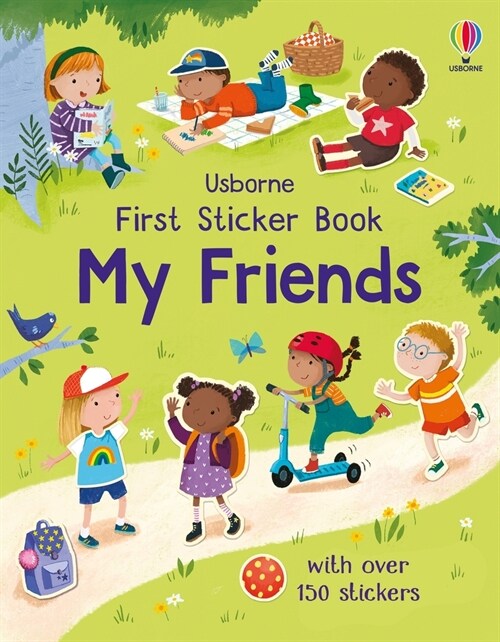 First Sticker Book My Friends (Paperback)