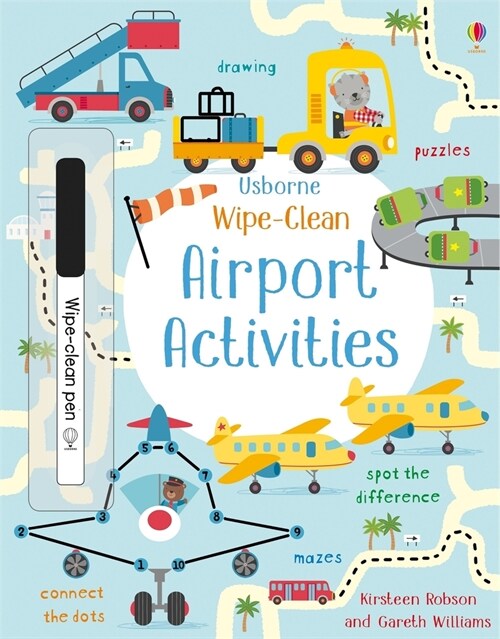 Wipe-Clean Airport Activities (Paperback)