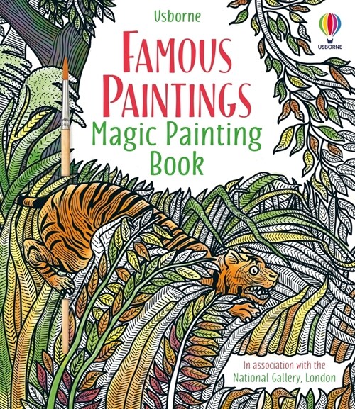 Famous Paintings Magic Painting Book (Paperback)