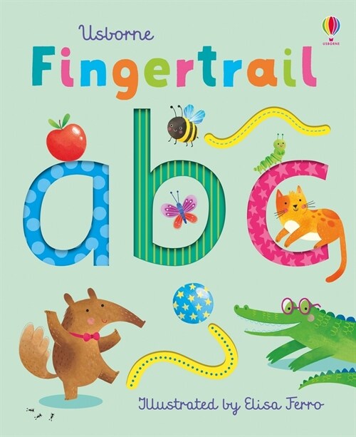 Fingertrail ABC: A Kindergarten Readiness Book for Kids (Board Books)